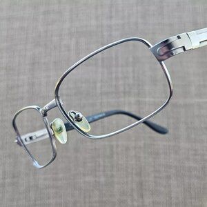 Kirkland Signature Men Eyeglasses Frame BAROLO Dk. Matte Gun Frame Made in Italy